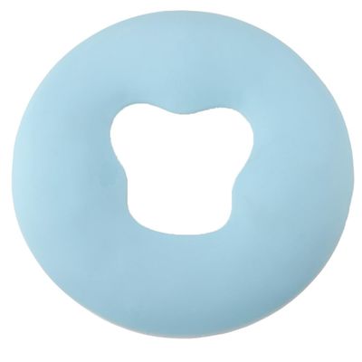 Tiiyee U Shape Massage Pillow, Basic Massage Face Spa Gel Pad Face Relax Body Massage Cradle Cushion Health Care Green Soft Overlay Face Relax Cradle Cushion Pad(Sky Blue)