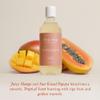 Deep Steep Bubble Bath, Mango Papaya, 10 oz  Soothing Soak with Shea Butter, Argan Oil, Aloe Vera & Coconut Oil  Vegan, Sulfate-Free, PH-Balanced Clean Beauty view 4