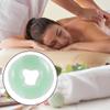 Tiiyee U Shape Massage Pillow, Basic Massage Face Spa Gel Pad Face Relax Body Massage Cradle Cushion Health Care Green Soft Overlay Face Relax Cradle Cushion Pad(Light Green) view 2