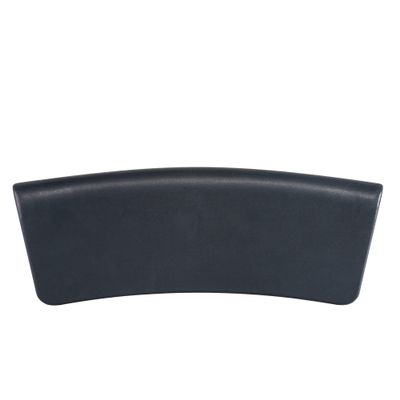 Vanity Art Bathtub Pillows for Head and Neck Support, Waterproof Tub Accessories, Dark Grey