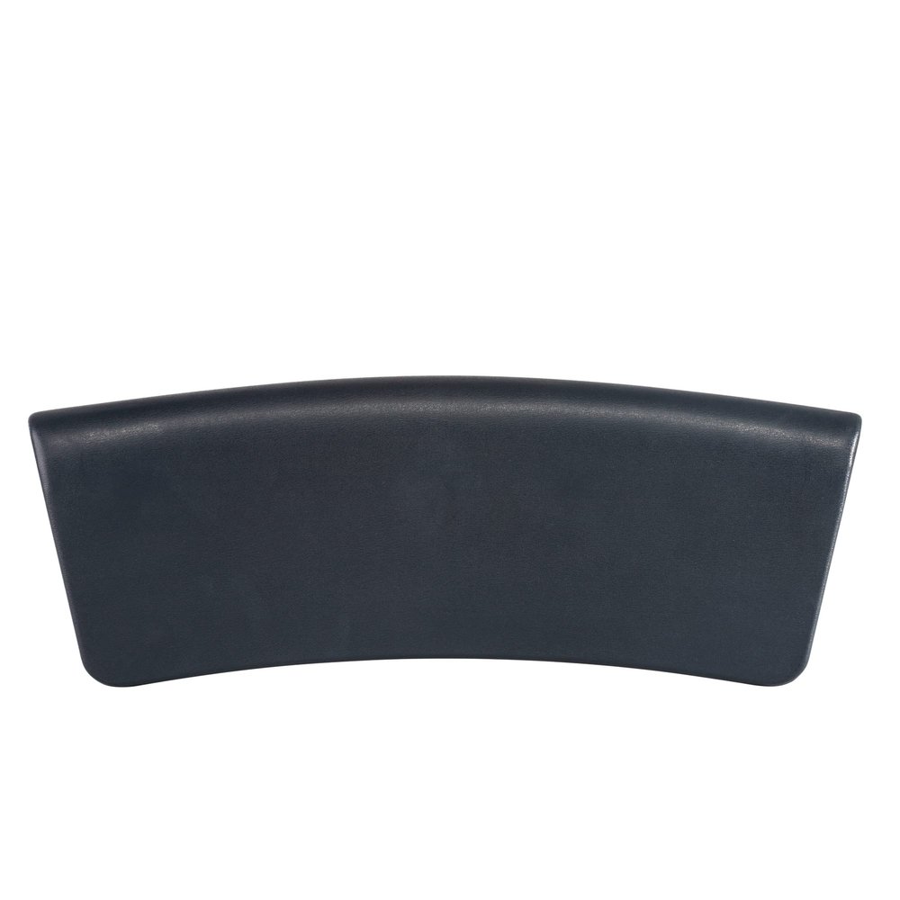 Vanity Art Bathtub Pillows for Head and Neck Support, Waterproof Tub Accessories, Dark Grey