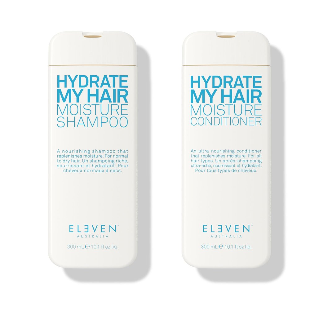 ELEVEN AUSTRALIA Hydrate My Hair Moisture Shampoo & Conditioner 10.1 Fl Oz each