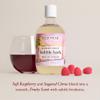 Deep Steep Bubble Bath, Raspberry Merlot 17 oz  Hypoallergenic, Clinically Tested Soothing Soak with Shea Butter & Argan Oil  Vegan, Sulfate-Free view 3