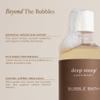 Deep Steep Bubble Bath, Cypress Fennel 17 oz  Hypoallergenic, Clinically Tested Soothing Soak with Shea Butter & Argan Oil  Vegan, Sulfate-Free view 4