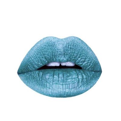 Aromi Teal Blue Metallic Liquid Lipstick | Turquoise, Sea Foam Lip Color with Shimmery Finish, Vegan, Cruelty-free, Long-lasting, Smudge Proof (Arctic Teal)