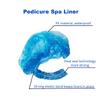 LVKN Disposable Pedicure Liners for Nails Spa, Blue 120cm / 47.25in, One Size Fits Most Spa Chair 50pcs view 3