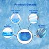 LVKN Disposable Pedicure Liners for Nails Spa, Blue 120cm / 47.25in, One Size Fits Most Spa Chair 50pcs view 4