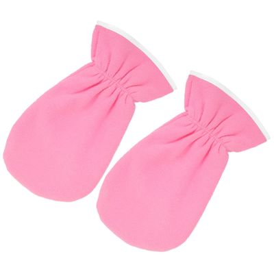 Healifty 1pair Exfoliating Gel Gloves for Hand Moisturizing Thickened Heat Preservation Mittens for Spa Skin Care Nourishing Treatment for Soft Smooth Hands