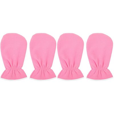 Healifty 2pairs Moisturizing Gloves for Spa and Exfoliating Treatment Thickened Gel Hand Care Mittens for Soft Skin for Valentine Day and Birthdays