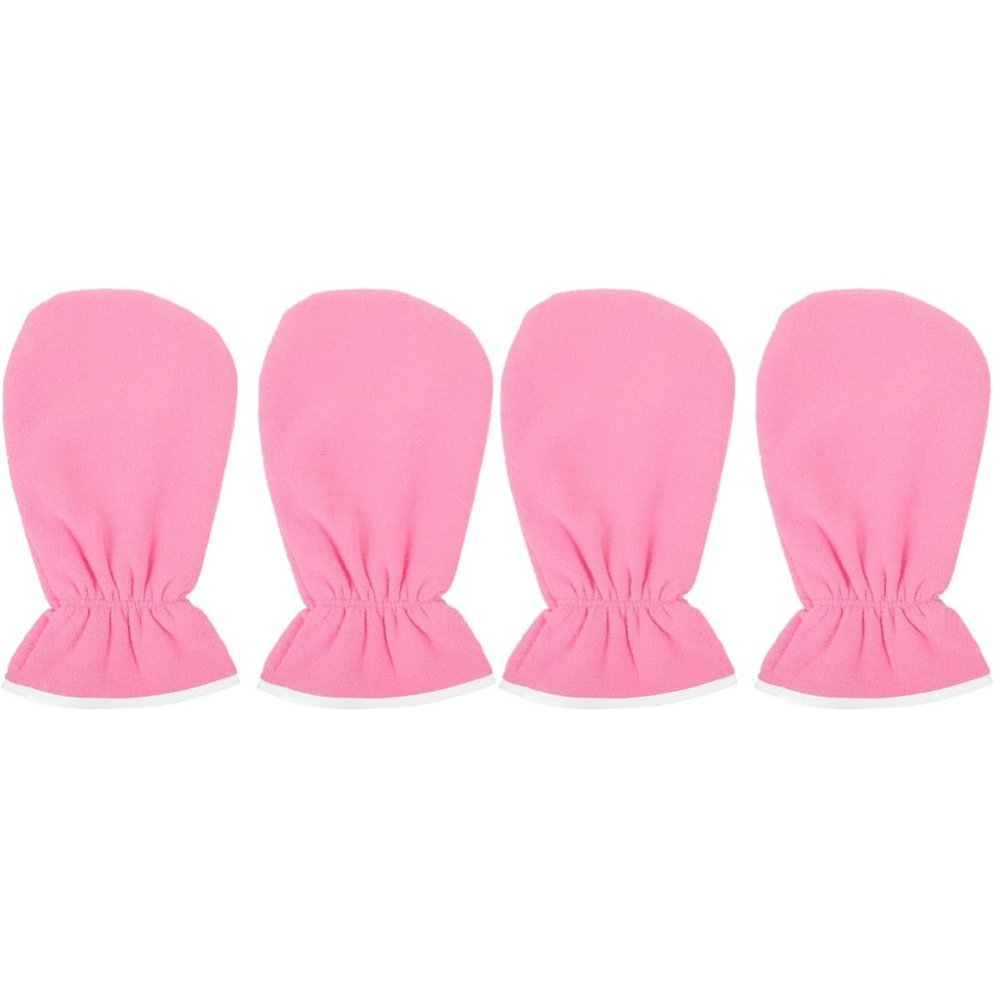Healifty 2pairs Moisturizing Gloves for Spa and Exfoliating Treatment Thickened Gel Hand Care Mittens for Soft Skin for Valentine Day and Birthdays