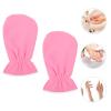 Healifty 2pairs Moisturizing Gloves for Spa and Exfoliating Treatment Thickened Gel Hand Care Mittens for Soft Skin for Valentine Day and Birthdays view 3