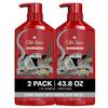 Old Spice MambaKing 2-in-1 Shampoo and Conditioner Set for Men, Healthier, Fuller, More Moisturized Looking Hair, 21.9 Fl Oz Each, Twin Pack view 1