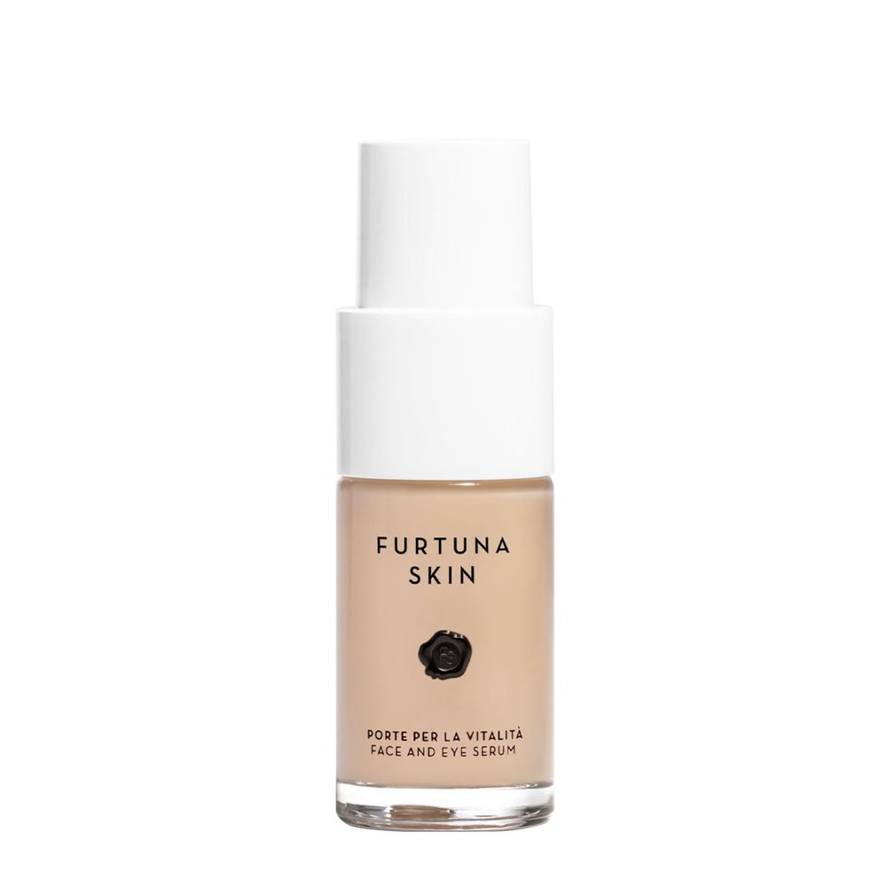 Face & Eye Serum - Dual-Use Formula to Lift, Reduce Puffiness and Even Tone, Wild-Foraged Botanicals, Vegan, Dermatologist Tested, EWG Verified, 15ml