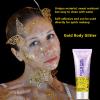 Go Ho Gold Face Body Glitter,Mardi Gras Glitter Makeup Gold Face Paint,Holographic Chunky Sequins Glitters for Eye Lip Hair Nails,Festival Rave Accessories,52g view 3