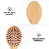 LALAFINA 4pcs Styling Combs for Massage Wooden Handle Comfortable for and Travel view 4