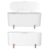 CALLARON Beauty Egg Storage Case 2pcs Makeup Organizers 3-grid Storage Cotton Pad Container view 1