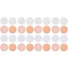 Beaupretty 40pcs Makeup Sponge Cotton Rounds Round Powder Puff Great for Salons Home Travel Professional Easy to Wash view 1