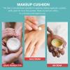 Beaupretty 40pcs Makeup Sponge Cotton Rounds Round Powder Puff Great for Salons Home Travel Professional Easy to Wash view 2