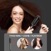 TYMO Ring Hair Straightener Brush+TYMO Hair Treatment Oil Hydrates and Smoothes Dry, Damaged Hair view 2