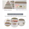 Metal Nail Polish Display Rack, 5-Layer Wall-Mounted Nail Polish Storage Box, Cosmetic Display Rack, Wall Rack for Storing Lipstick, Essential Oil, Cosmetics view 4