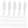 Beaupretty 300pcs Disposable Lip Brush Replacing Heads for Lip Gloss and Lipstick Application Flocking Brush Heads for Professional Salon and Home Use Travel-friendly view 1