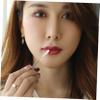 Beaupretty 300pcs Disposable Lip Brush Replacing Heads for Lip Gloss and Lipstick Application Flocking Brush Heads for Professional Salon and Home Use Travel-friendly view 3