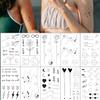 Esland Realistic Best Friends Temporary Tattoos Matching Bestie Tattoo Stickers for Women, Girls, Couples and Family view 1
