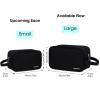 Narwey Travel Toiletry Bag for Women Traveling Dopp Kit Men Travel Bag for Toiletries Cosmetic Bag Makeup Bag Medicine Bag for Traveling (Black) view 3