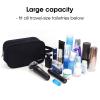 Narwey Travel Toiletry Bag for Women Traveling Dopp Kit Men Travel Bag for Toiletries Cosmetic Bag Makeup Bag Medicine Bag for Traveling (Black) view 4