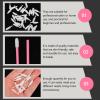 Beaupretty 900pcs Disposable Lip Brush for Lipstick and Lip Gloss Application for Makeup Professionals and Beginners Travel-friendly and Convenient for Daily Use view 2