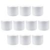 Beaupretty 10pcs Portable Cream Boxes for Travel Practical Cosmetic Sample Containers Lightweight Jars for Body Lotion and Face Cream Each for Camping and Business Trips view 1
