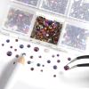 Beadsland 4300pcs Flatback Rhinestones,Blue Rhinestone Nail Gems Round Crystal Rhinestones for Crafts,Mixed 6 Sizes with Picking Tweezers and Wax Pencil Kit, SS6-SS20,Blue Volcano view 2