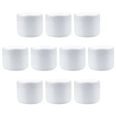 Beaupretty 10pcs Refillable Cream Boxes Convenient Multi-function Empty Cosmetic Sub Bottles for Travel Cream Storage Jars for Toiletries and Sample Packaging