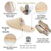 OSTADARRA 6 Pairs Spa Slippers, Non Slip Disposable Slippers For Guest, Washable Reusable, Which Can Be Used As Women Men, House, Indoor, Bathroom, Bedroom, Hotel, Bride Slippers (2 sizes) view 2