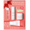 Peach & Lily - Glass Skin Discovery Kit (4 Products) - 1 Cleanser, 1 Essence, 1 Serum & 1 Cream - Skin Care Set - Acne Routine - Travel Essentials - Self Care - Vegan & Cruelty Free - Korean Beauty view 1