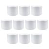 Beaupretty 10pcs Portable Cream Containers Empty Cosmetic Jars for Facial Cream Moisturizers and Lotions Plastic Storage for Travel and Daily Use view 1