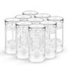 9 PCS 2.5oz/75ml Round Plastic Containers, Reusable Clear Twist Up Filling Stick Holder, Makeup Stick for DIY Balm, Chapsticks, Bottom-Filling view 1