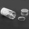 9 PCS 2.5oz/75ml Round Plastic Containers, Reusable Clear Twist Up Filling Stick Holder, Makeup Stick for DIY Balm, Chapsticks, Bottom-Filling view 2