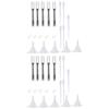 Beaupretty 10pcs Empty Mascara Tube Set with Eyelash Containers Includes Funnels Transfer Pipettes for Mascara Travel-friendly and Leak-resistant view 1