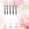 Beaupretty 10pcs Empty Mascara Tube Set with Eyelash Containers Includes Funnels Transfer Pipettes for Mascara Travel-friendly and Leak-resistant view 2