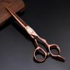 Professional Hair Cutting Shears, 6 Inch Professional Japan 440c Steel Diamond Hair Scissors Cutting Barber Tools Haircut Thinning Shears Hairdresser Scissors set (Size : Set) view 3