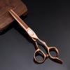 Professional Hair Cutting Shears, 6 Inch Professional Japan 440c Steel Diamond Hair Scissors Cutting Barber Tools Haircut Thinning Shears Hairdresser Scissors set (Size : Set) view 4
