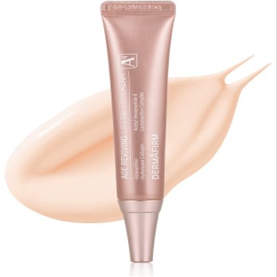 Dermafirm Age Reviving Lifting Eye Cream A4 | Firming Under Eye Cream for Dark Circles and Puffiness w/Collagen Astasome & Peptide for All Skin Types | No Animal Trials No Paraben 0.67 fl oz