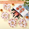 24 Basketball Stuff Set Cosmetic Bags Sport Makeup Bags Pencil Case Portable Storage Case Satin Sport Hair Scrunchies Elastic Hair Bands Basketball Gifts Basketball Accessories for Girl (White, Love) view 4