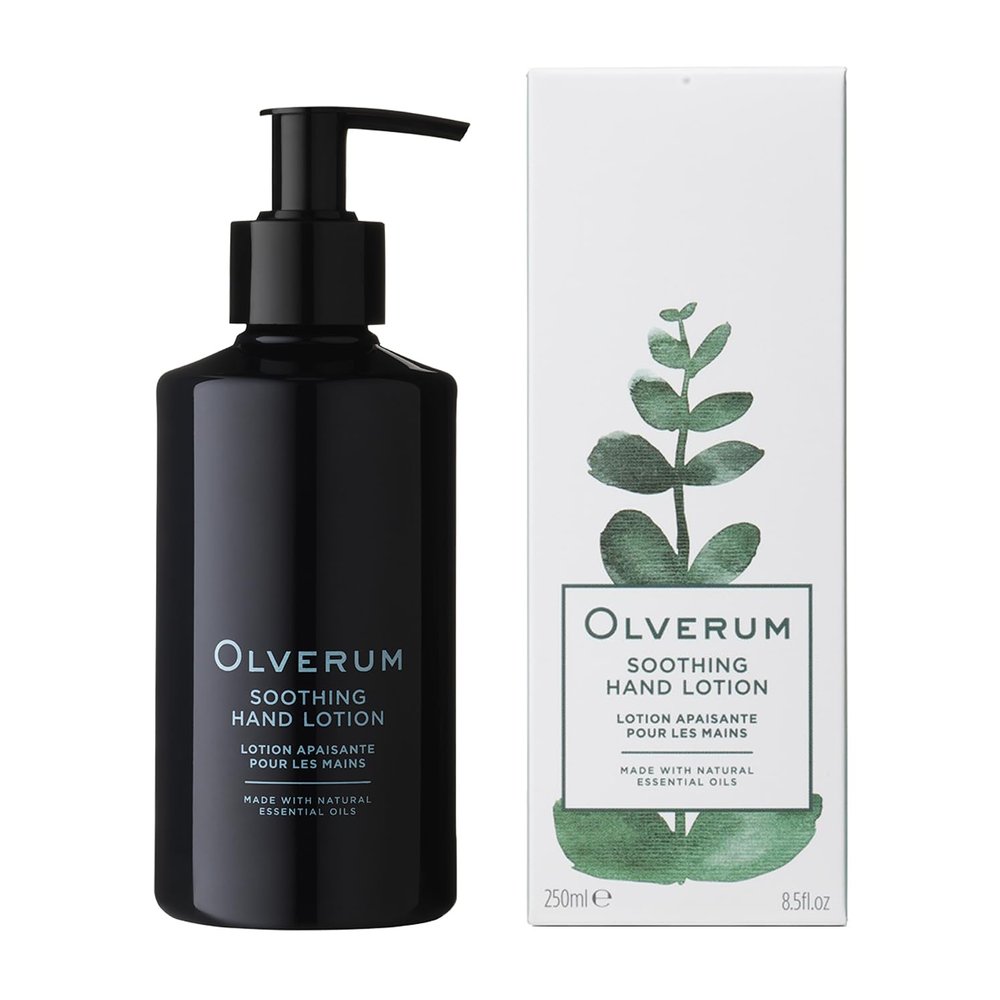 OLVERUM - Natural Soothing Hand Lotion | Clean, Vegan Skin Care (8.5 fl oz | 250 ml)