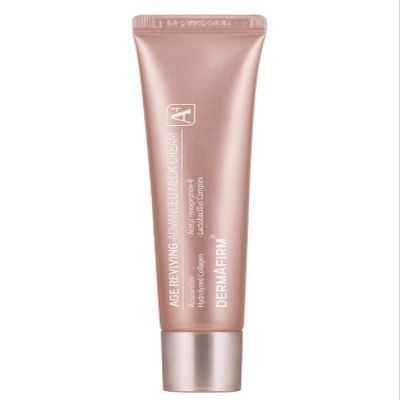 Dermafirm Age Reviving Advanced Firming Neck Cream A4 | Korean Skin Care Neck Creams for Tightening and Firming w/Collagen Astasome & Peptide for All Skin Types No Animal Trials No Paraben 1.35 fl oz
