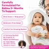 Pink Stork Baby Bath Flakes  Pure Magnesium Chloride Bath Soak for Infants + Toddlers  Fragrance-Free, Non-GMO, No Melatonin  Supports Bedtime Routine, Skin Comfort + Wellness  16 oz view 3