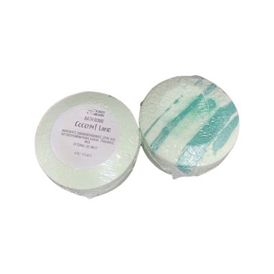 Bath Bombs (Coconut Lime) Spherical Blends of Smoothing, Fragrant extracts and Oils That You can toss in Your tub Before Bath time.