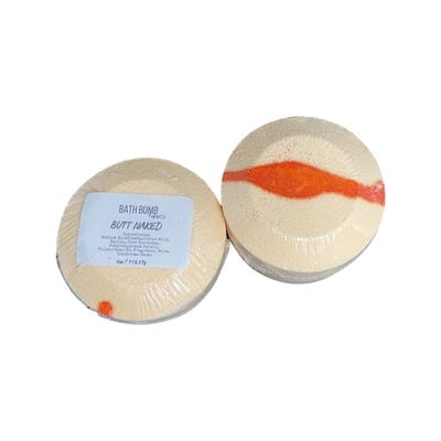 Bath Bombs (Butt Naked) Spherical Blends of Smoothing, Fragrant extracts and Oils That You can toss in Your tub Before Bath time.