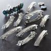 Bead Landing 2.25" Rhodium Hair Barrettes, 12 Packs: 20 ct. (240 total) view 1
